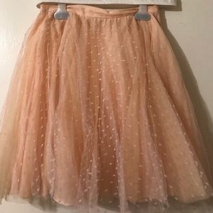 Pink VALENTINO RED Tule Skirt